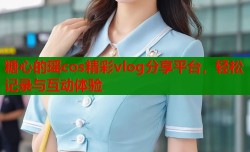 糖心的瑤cos精彩vlog分享平臺，輕松記錄與互動(dòng)體驗(yàn)